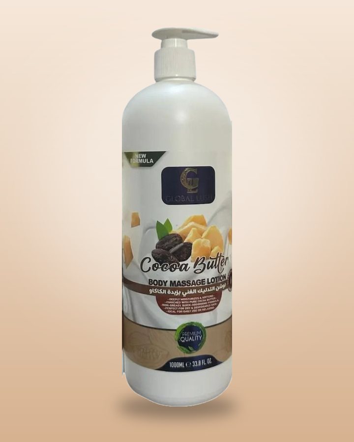 Global Lush Cocoa Butter Body Massage Lotion 1000ml
