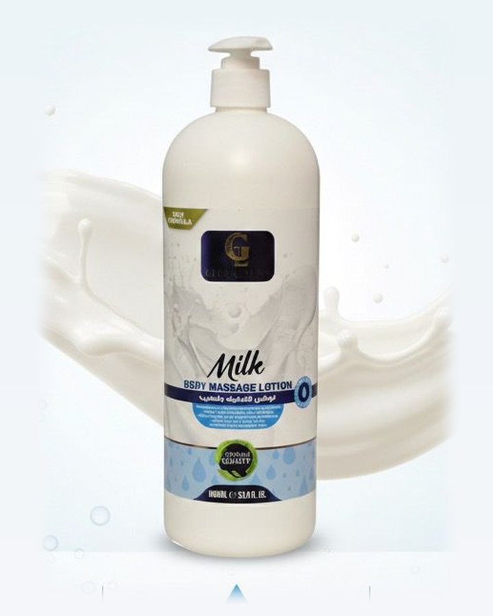 Global Lush Milk Body Massage Lotion 1000ml